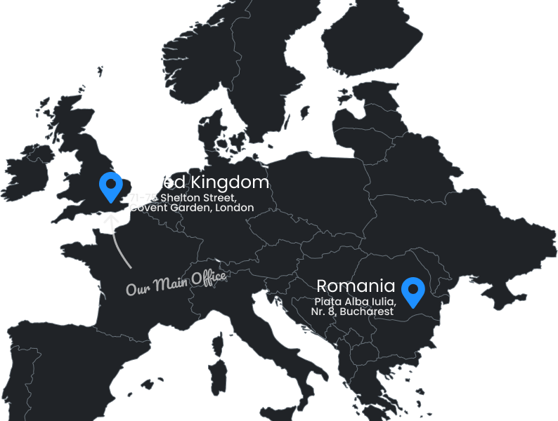 Total IT Development Locations Across Europe